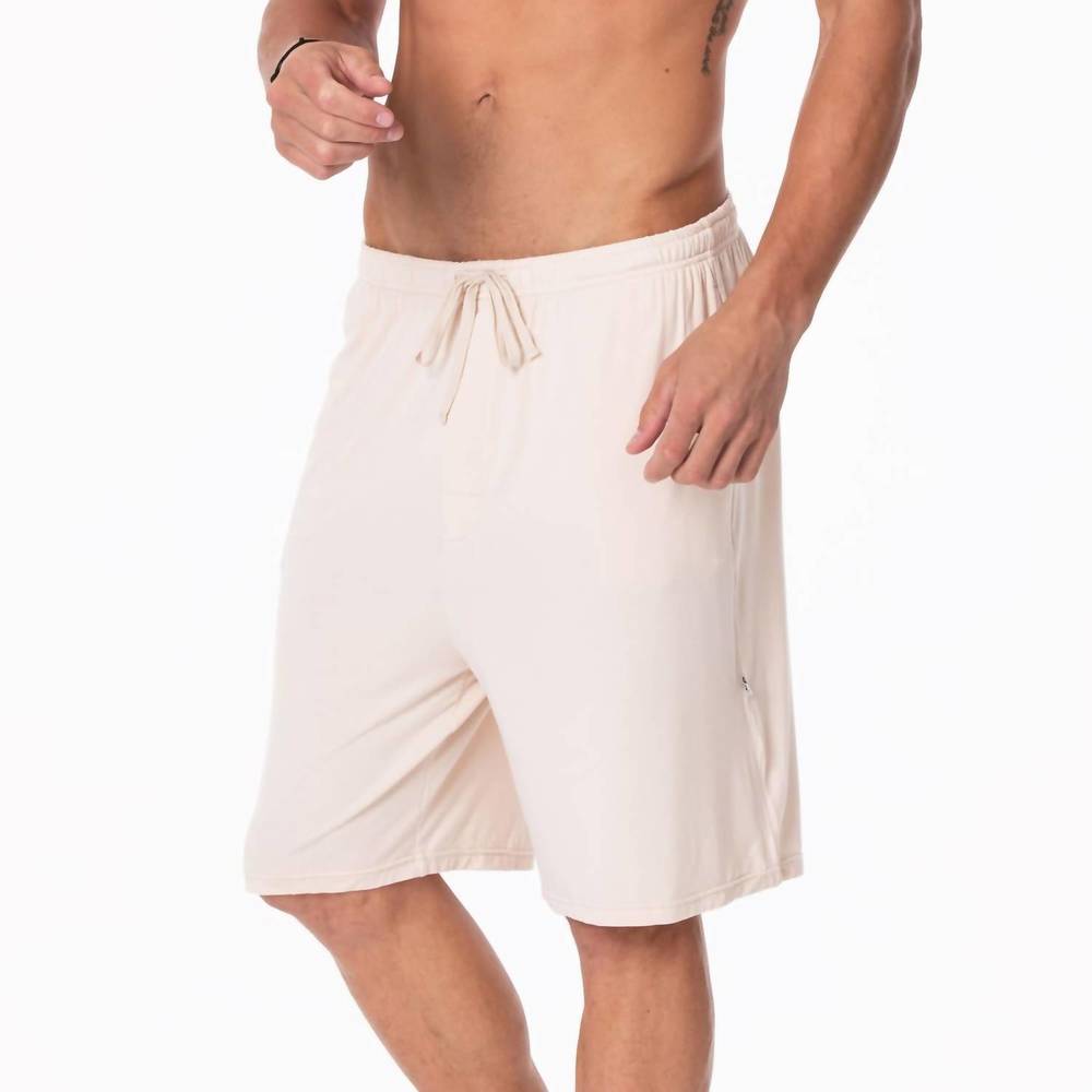NEW KICKEE lounge shorts in latte